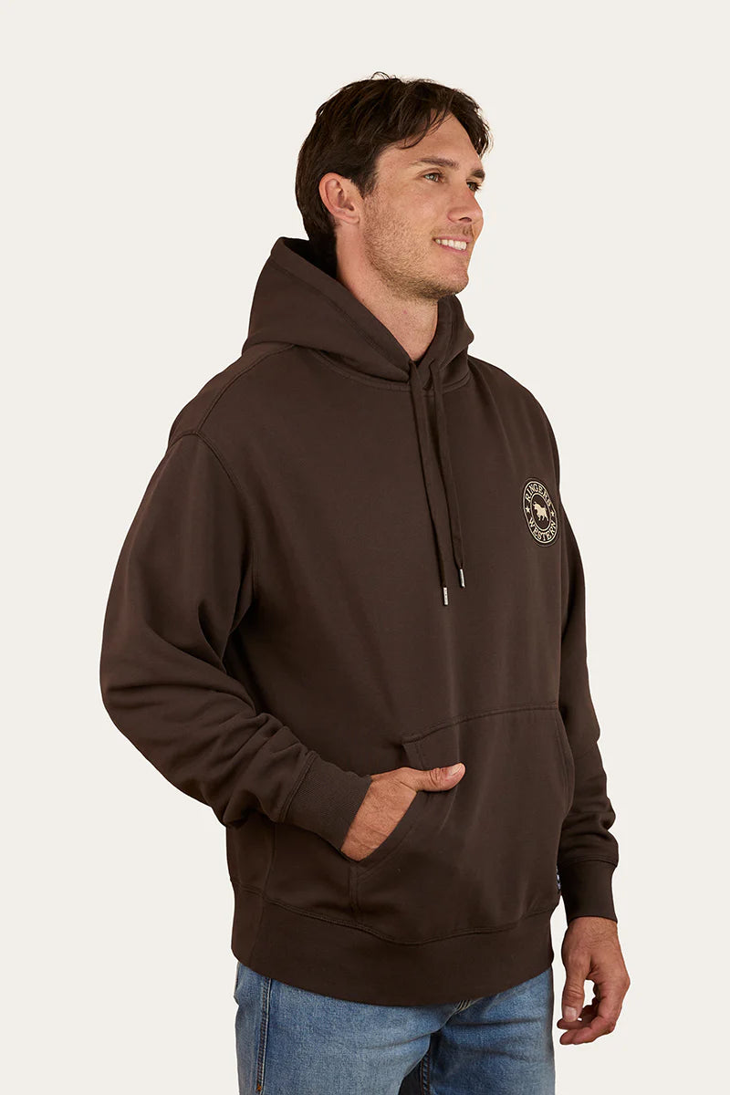 Ringers Western Get Your Truck On Mens Pullover Hoodie Charcoal