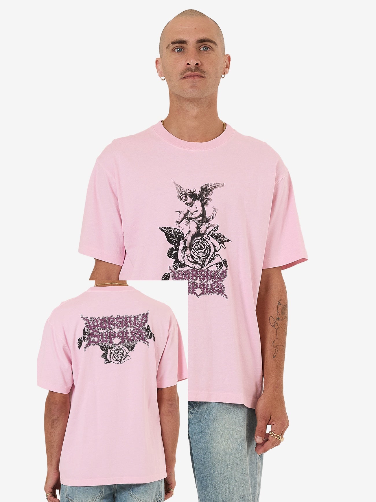 Worship Perch Tee Quartz