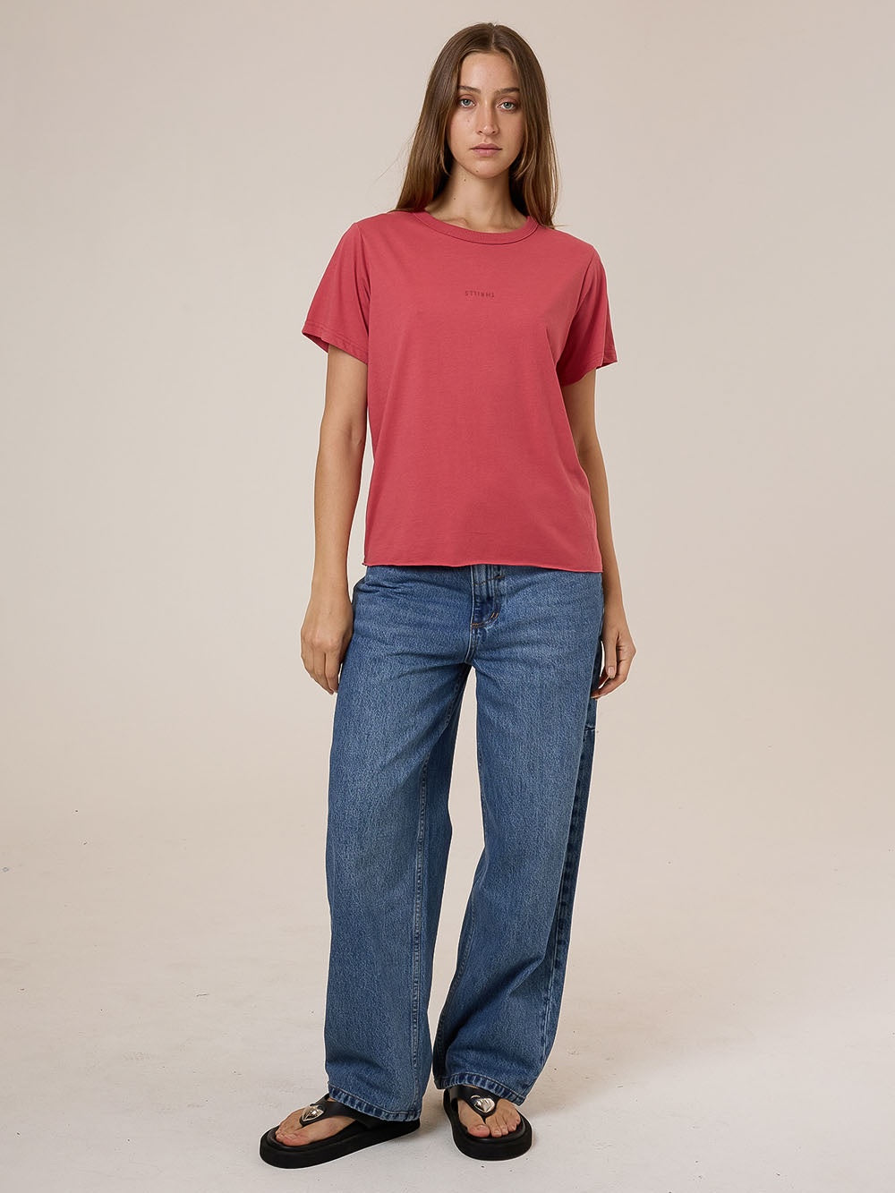 Thrills Minimal Thrills Relaxed Tee Redwood