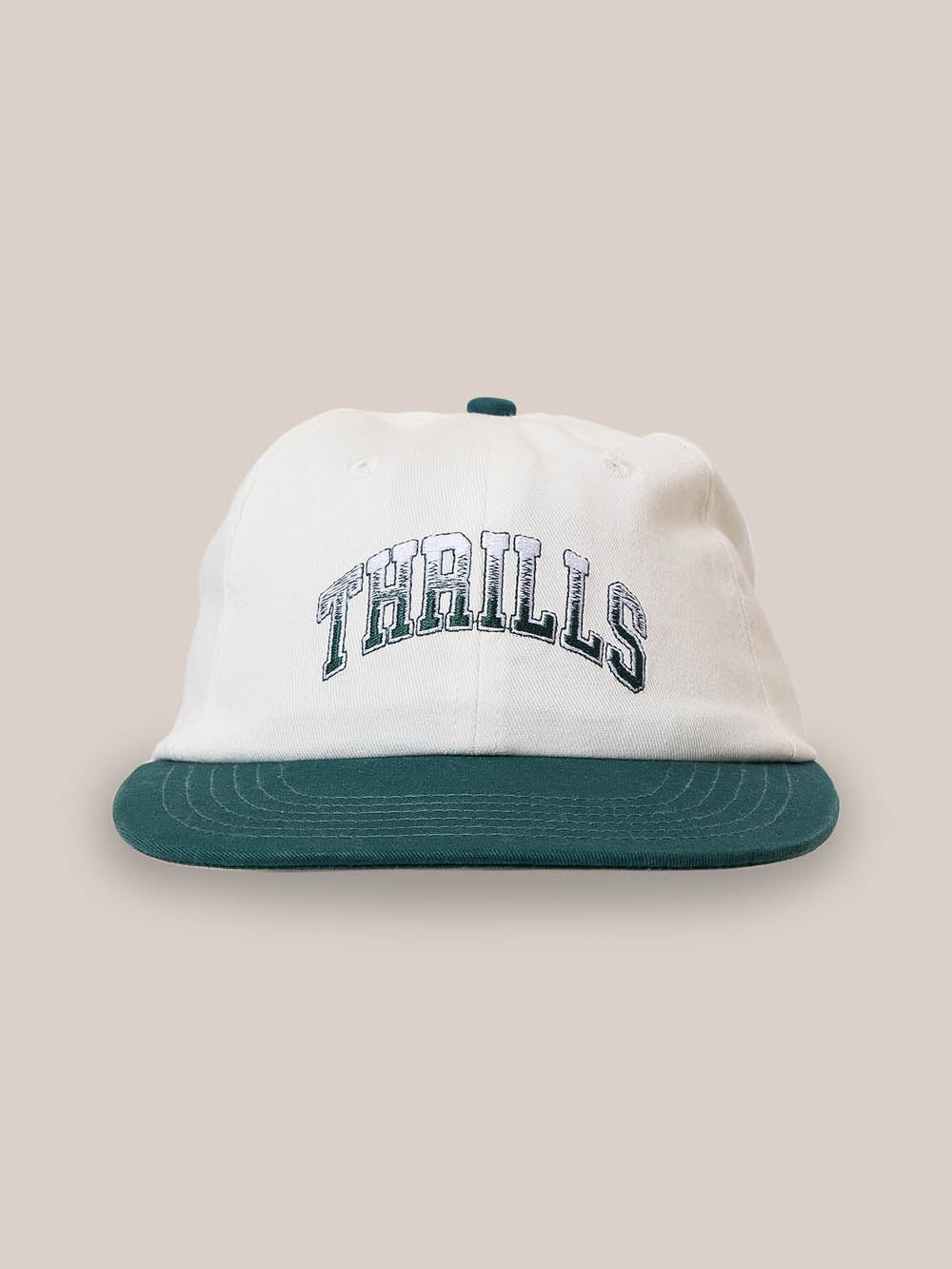 Thrills Los Stingers 6 Panel Cap Natural - Botanical Garden