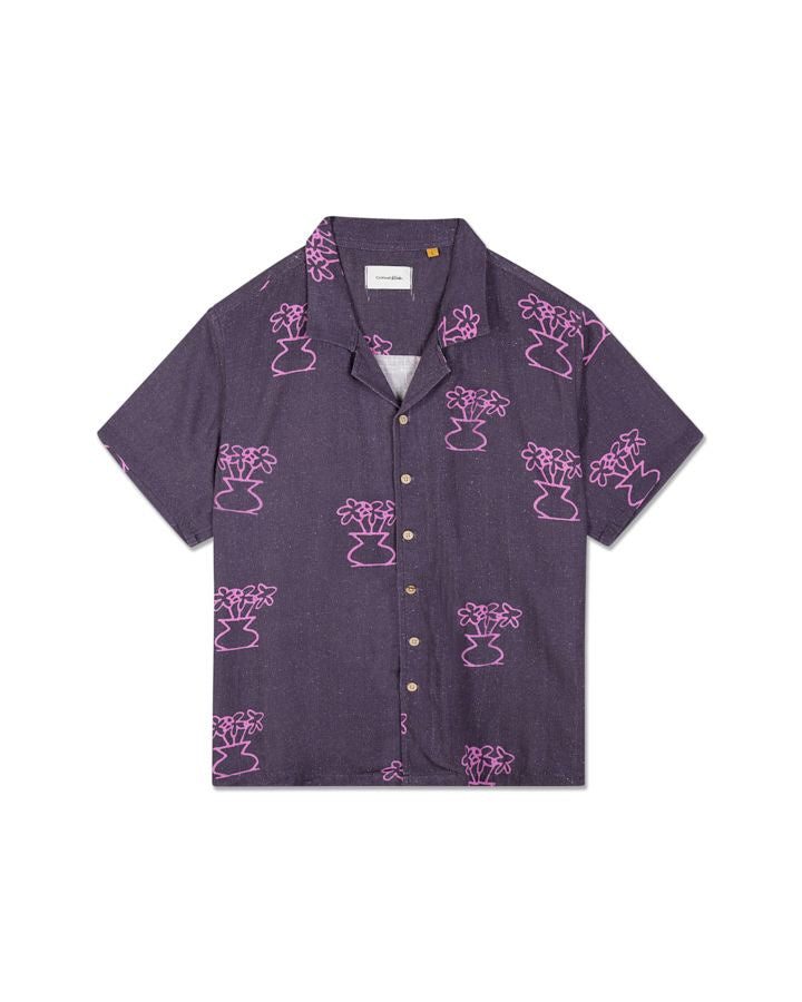 Critical Slide Mellow Resort SS Shirt Dark Blue