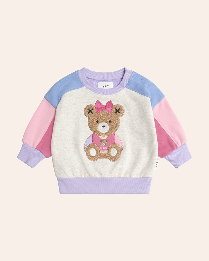 Huxbaby Varsity Huxette Spliced Sweatshirt