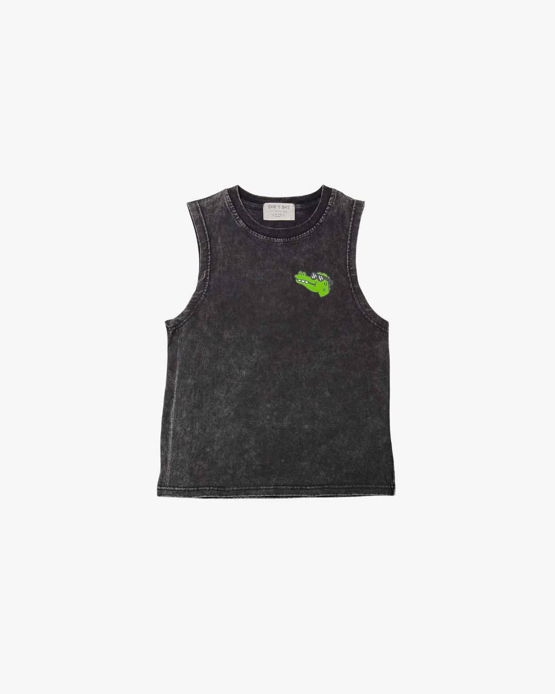 Band of Boys Black Wash Croc Skater Tank