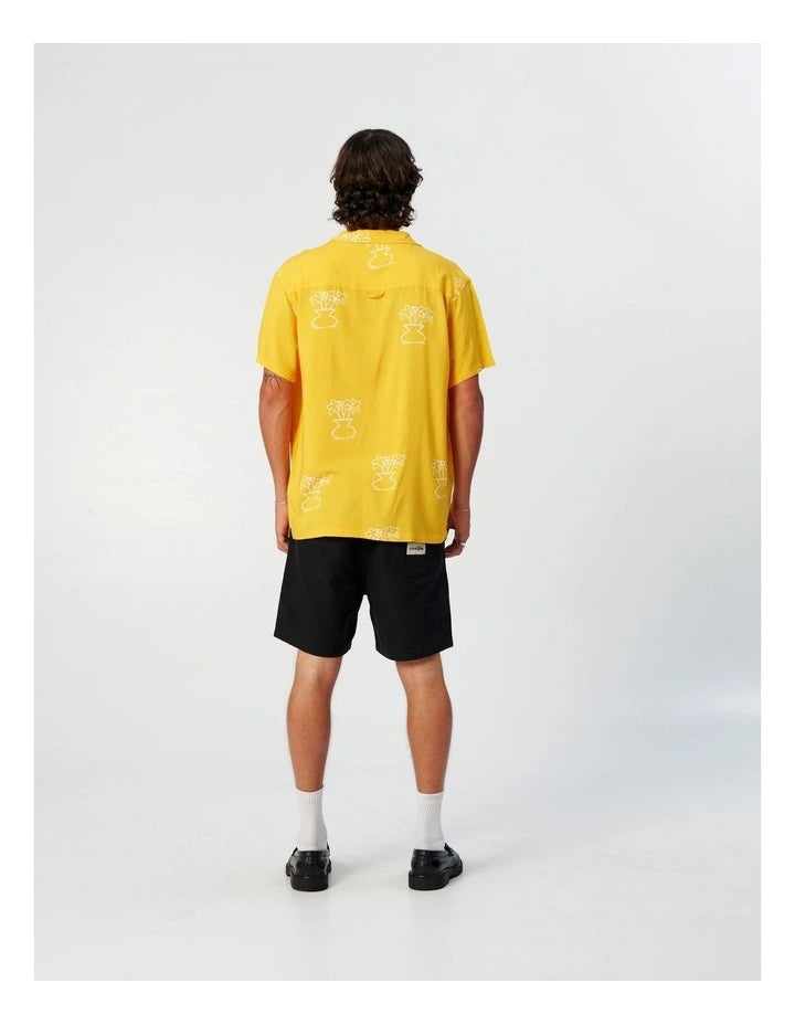 Critical Slide Mellow Resort SS Shirt yellow