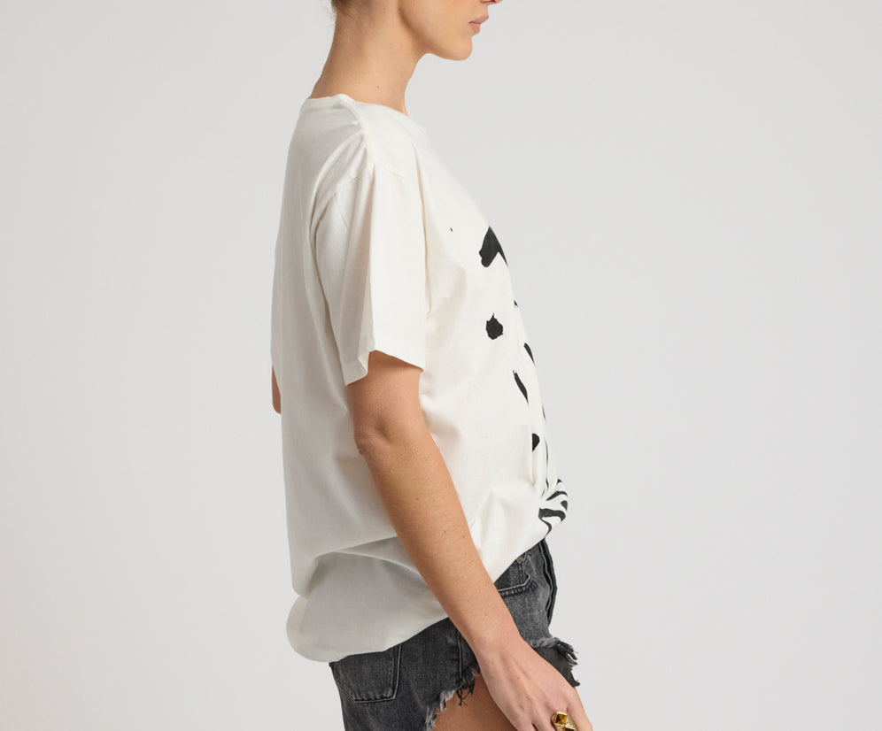 One Teaspoon This Is Not A Dream Boyfriend Tee- White
