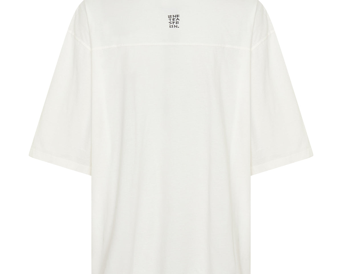 One Teaspoon Heart White Kobe Tee - White