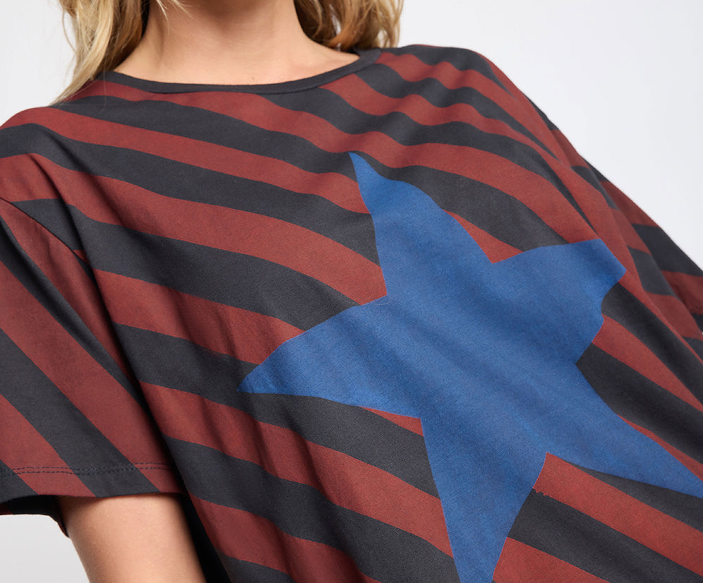 One Teaspoon Vintage Ziggy Star Boyfriend Tee