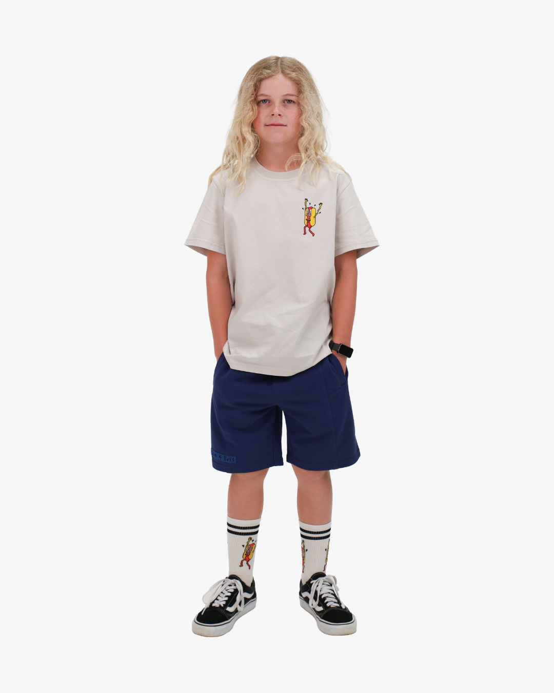 Band of Boys Ivory Hotdog Tee