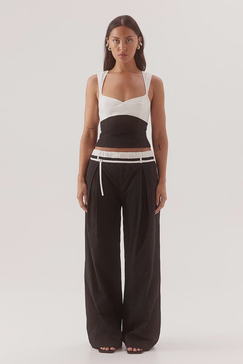 Sovere Britta Pants Black/Chalk