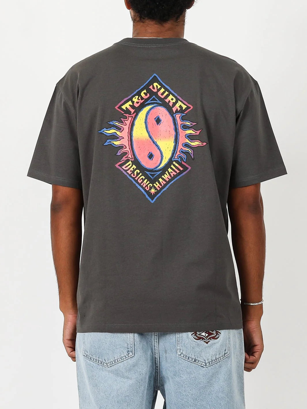 T&C Crypt Tee Vintage Charcoal