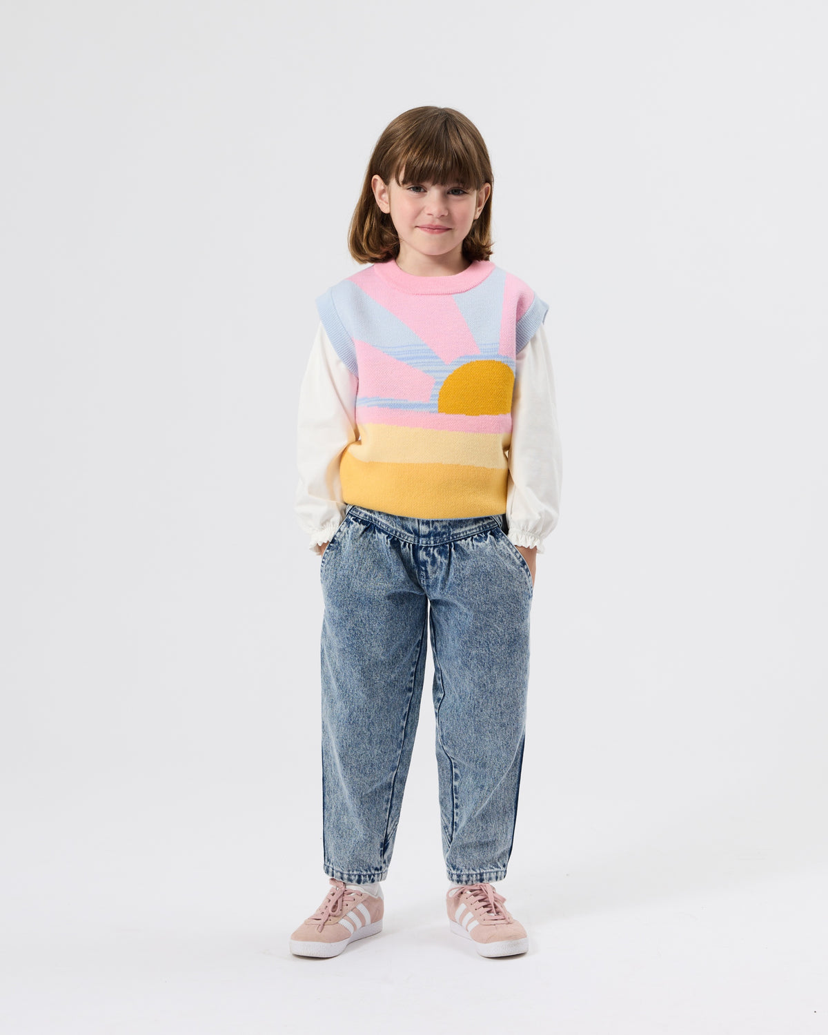 Goldie + Ace  Sunrise Knit Vest