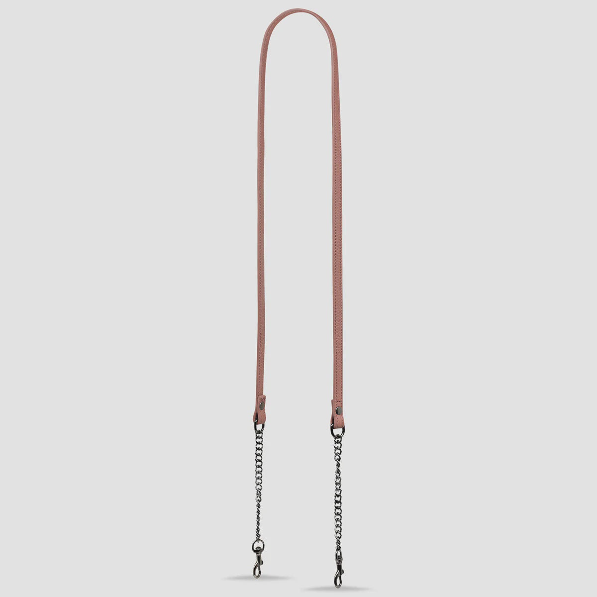 Status Anxiety Leather Strap With Chain Dusty Rose