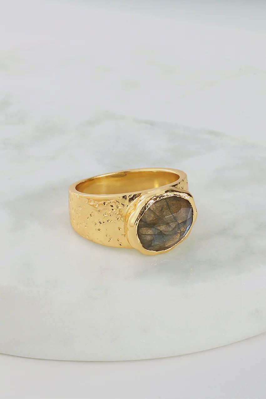 Zafino Daniella Ring - Labradorite