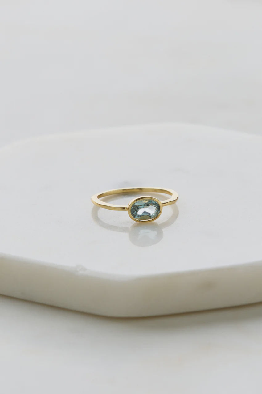 Zafino Elly Ring - Blue Topaz