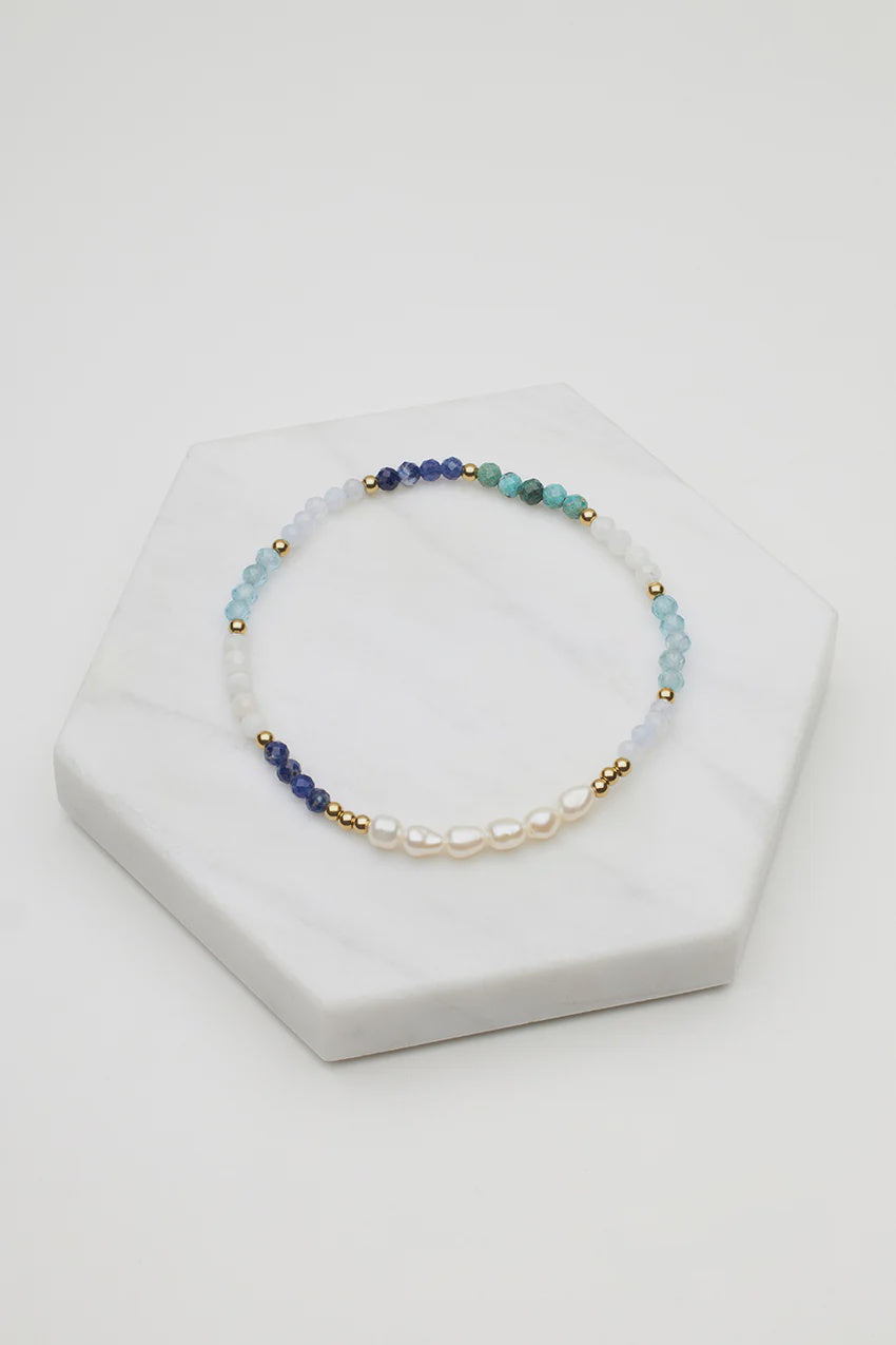 Zafino Tiana Bracelet - Teal/Navy
