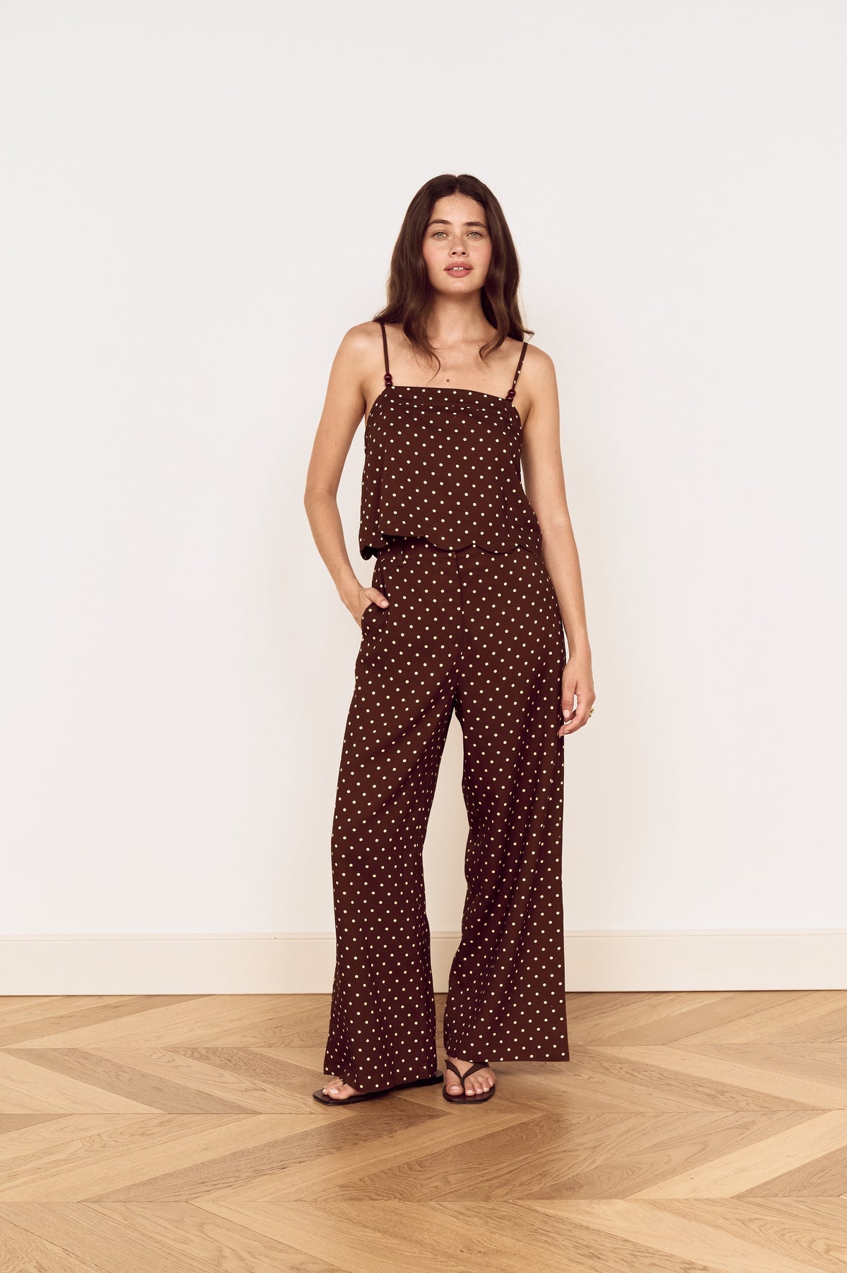 Mink Pink Orion Pant Choc