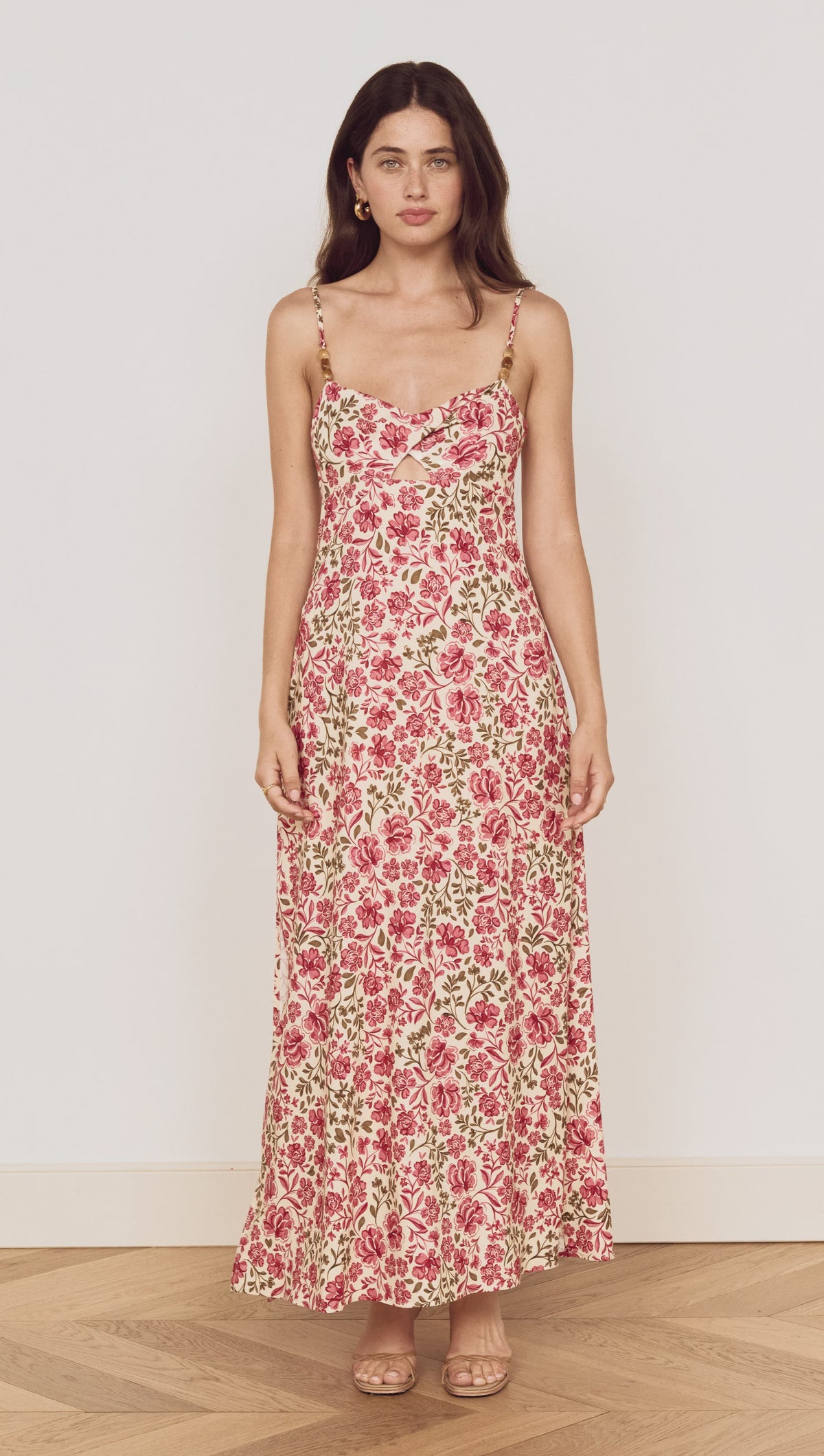 Mink Pink Posey Midi Dress Vintage Floral