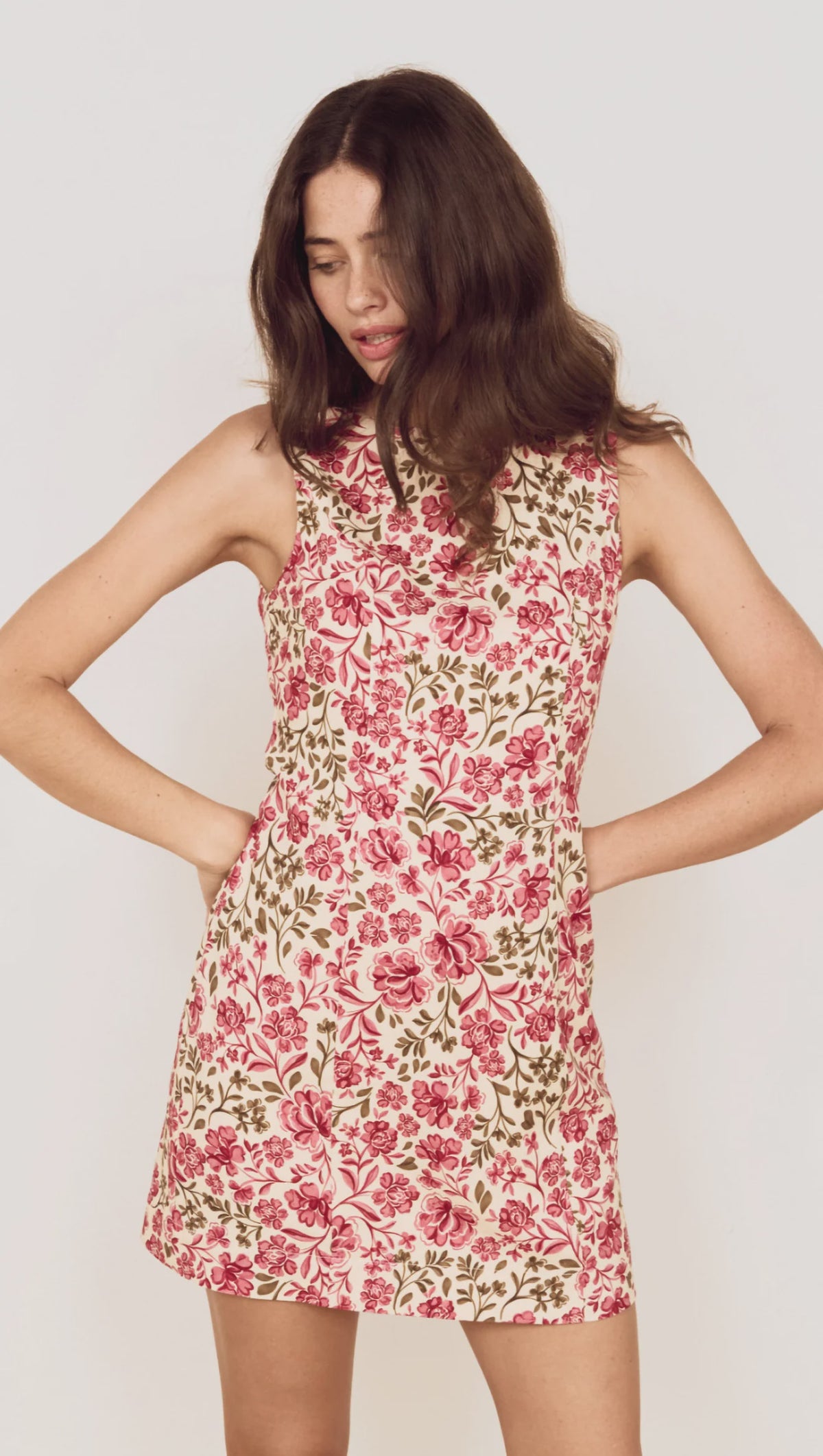 Mink Pink Posey Mini Dress Vintage Floral