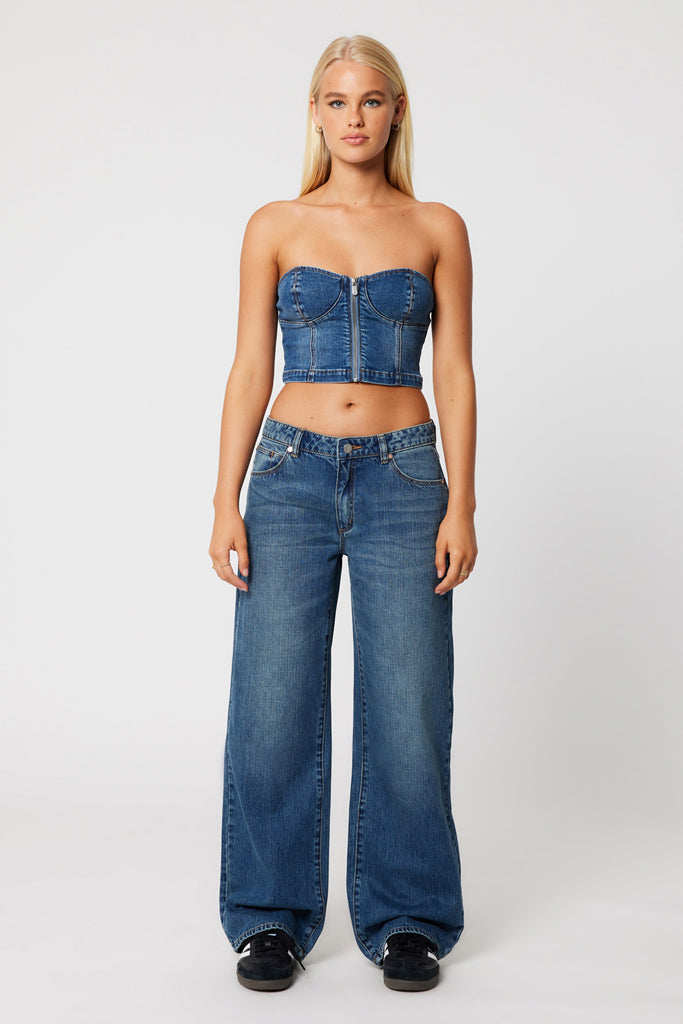 Abrand 99 Baggy Petra Mid Vintage Indigo