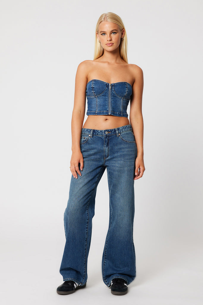 Abrand 99 Baggy Petra Mid Vintage Indigo