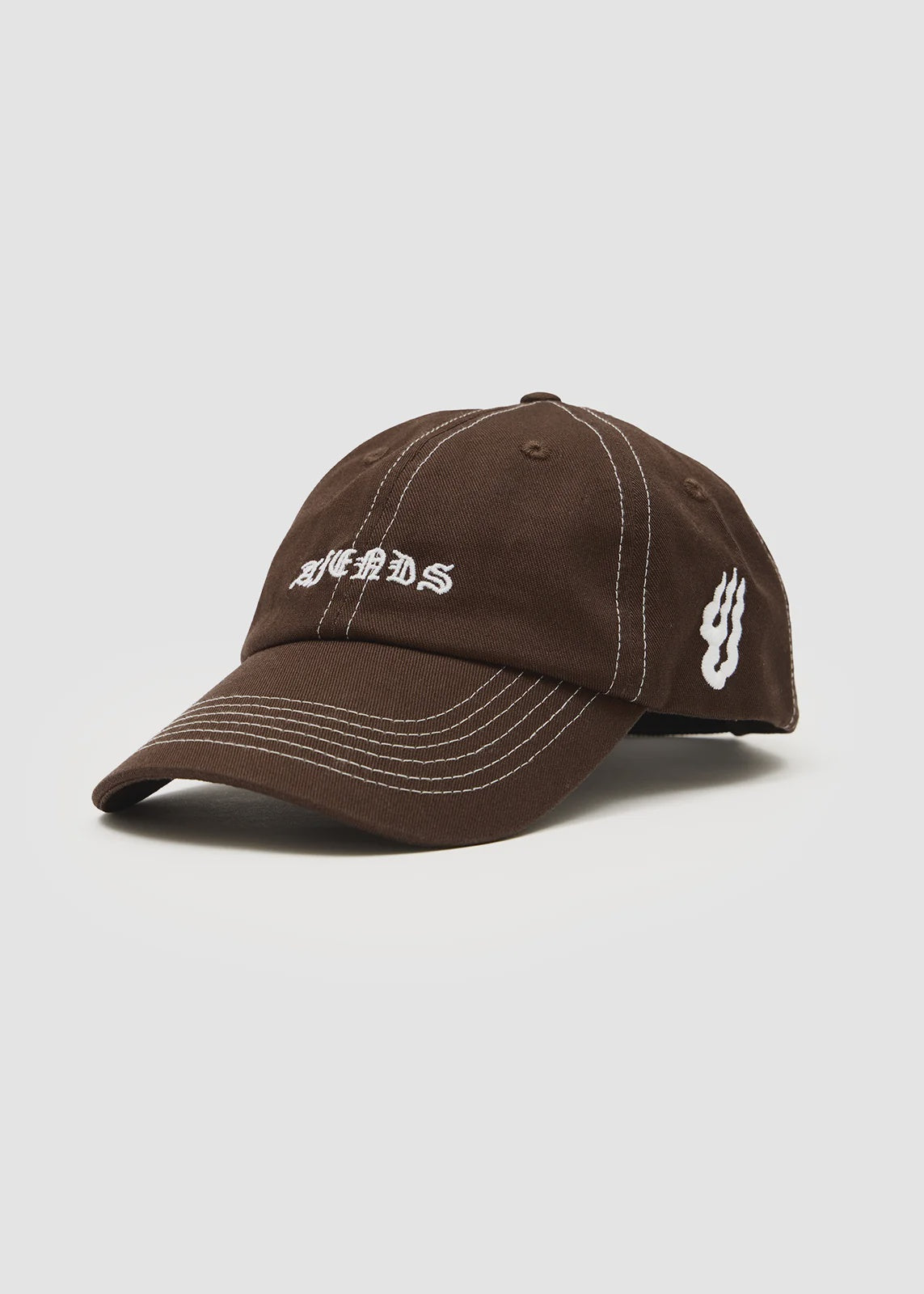 Afends Breathe Six Panel Cap Coffee