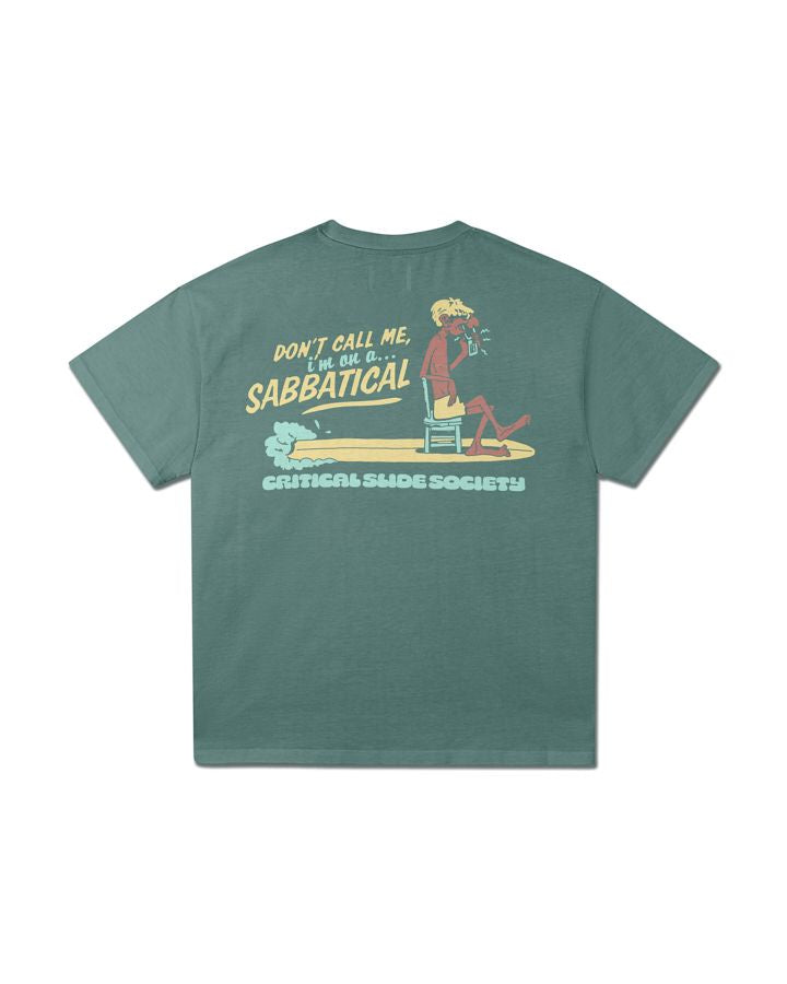 Critical Slide Sabbatical Tee Dusty Green