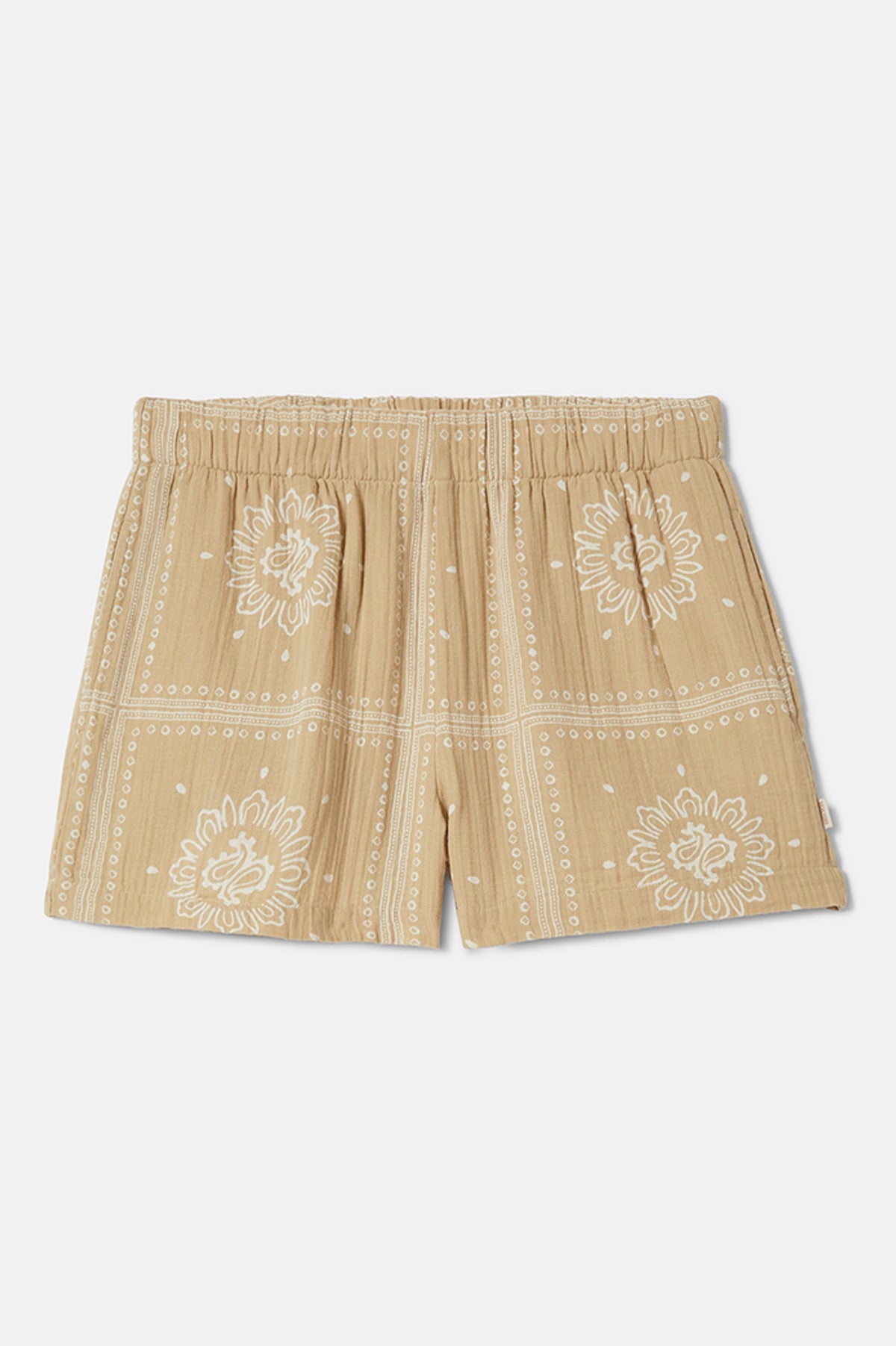Brixton Wandering Short Pale Khaki Bandana