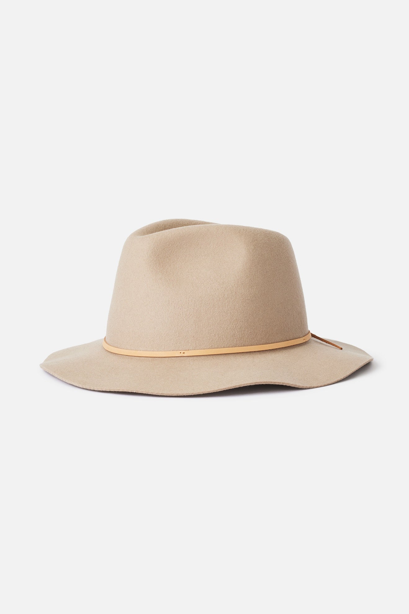 Brixton Wesley Fedora Light Tan