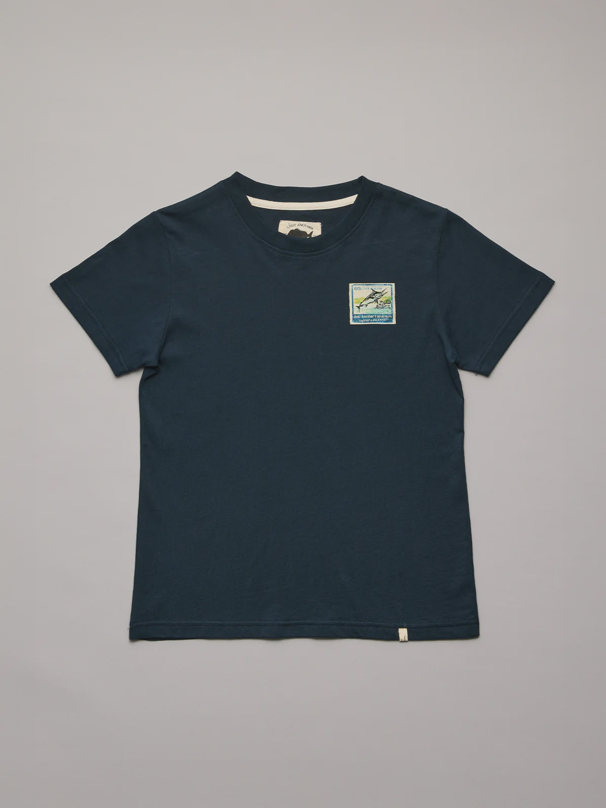 Just Another Fisherman Mini Tagged And Released Tee Navy