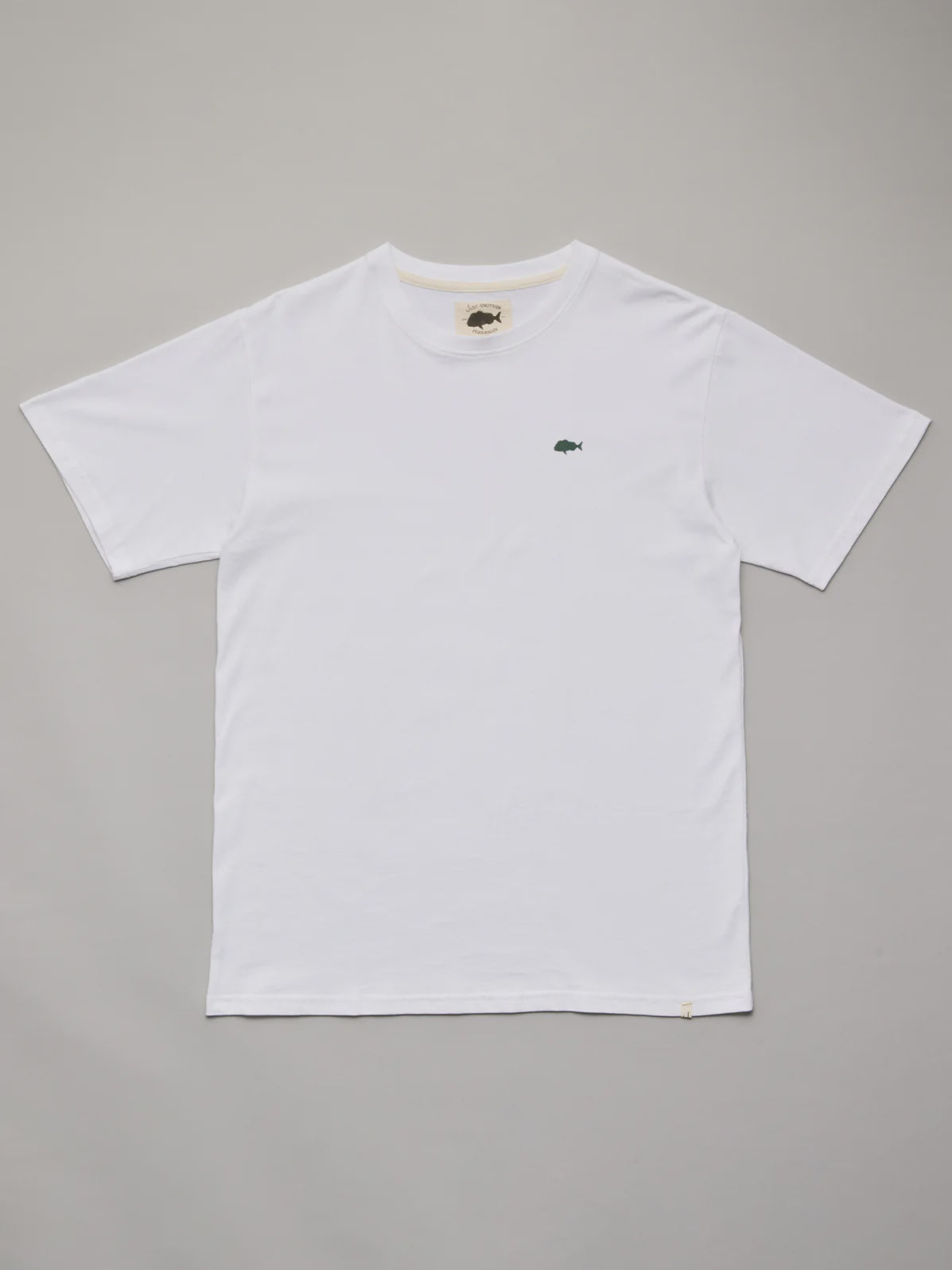 Just Another Fisherman Stamp Sea Tee White