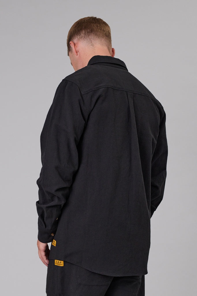 Just Another Fisherman Anchorage Shirt Black