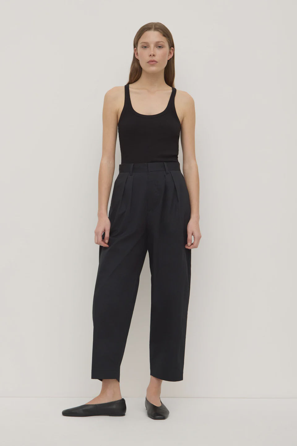 Assembly Label Geno Poplin Pant Black