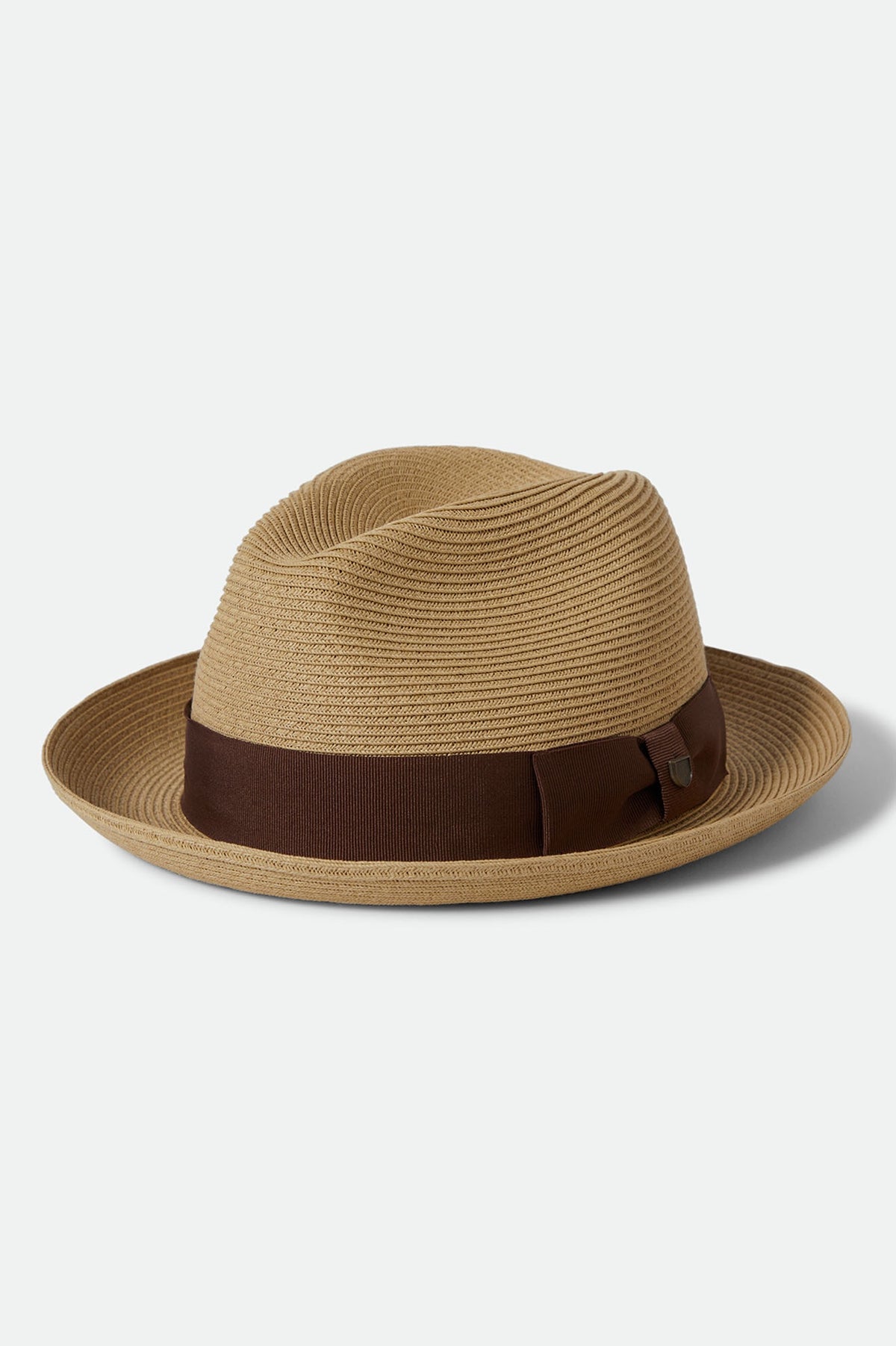 Horton CB Packable Fedora Dark Tan/Light Brown