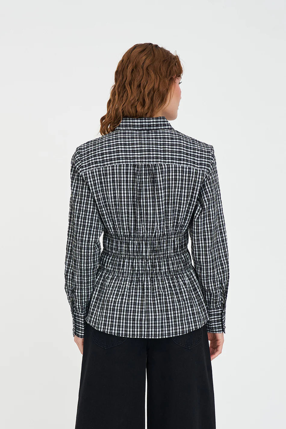 Huffer Ada Shirt Black/Bisque