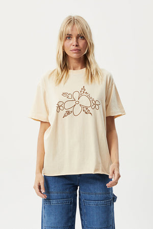 Afends Island Recycled Baby Tee Sand