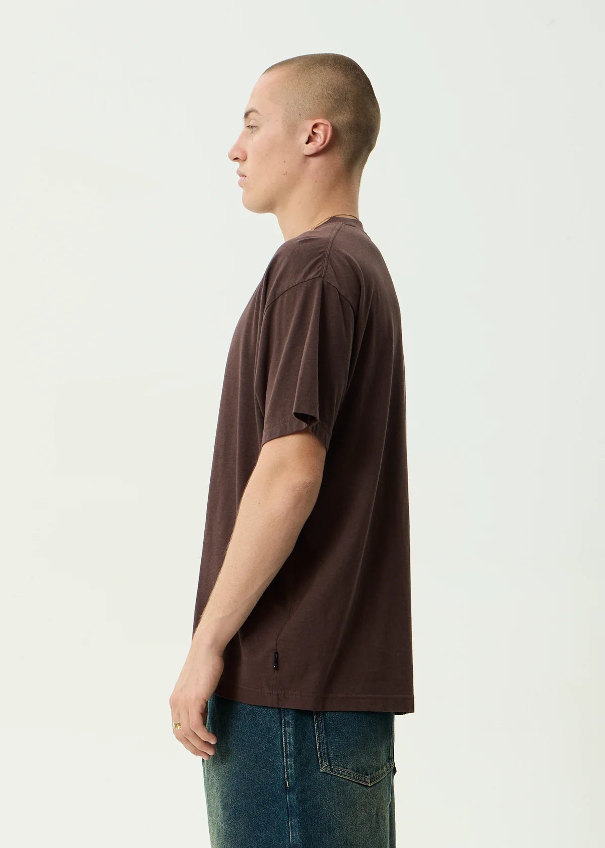 Afends Classic - Retro Tee - Washed Coffee