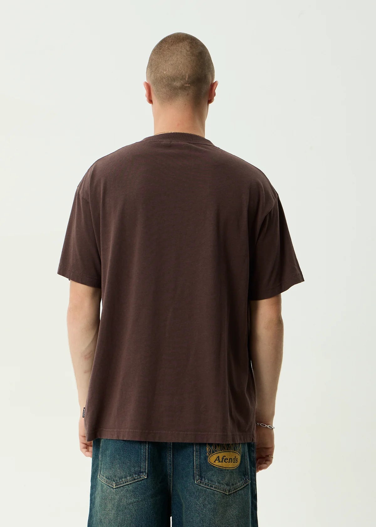 Afends Classic - Retro Tee - Washed Coffee