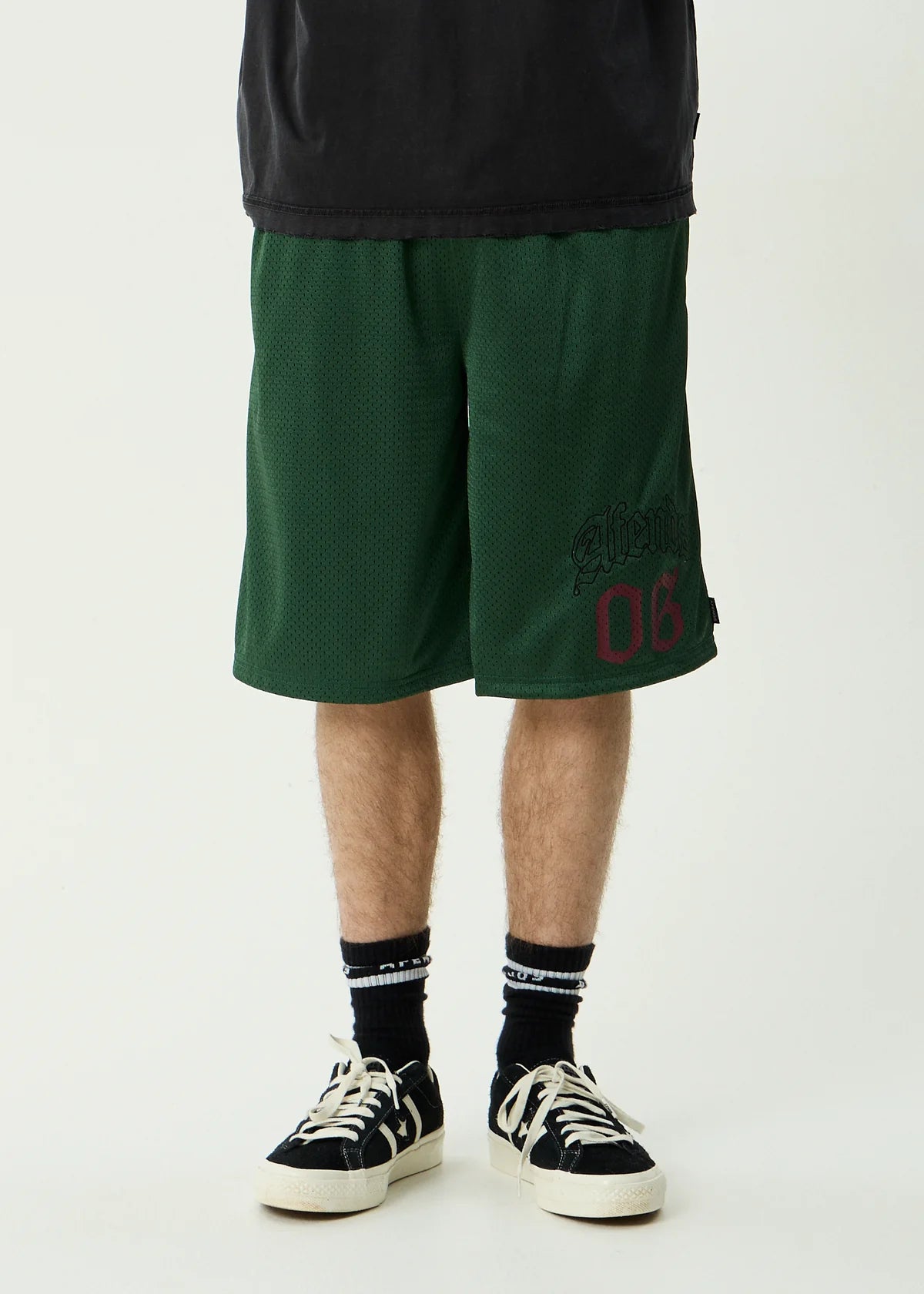 Afends Zero Six - Basketball Short 22" - Pine