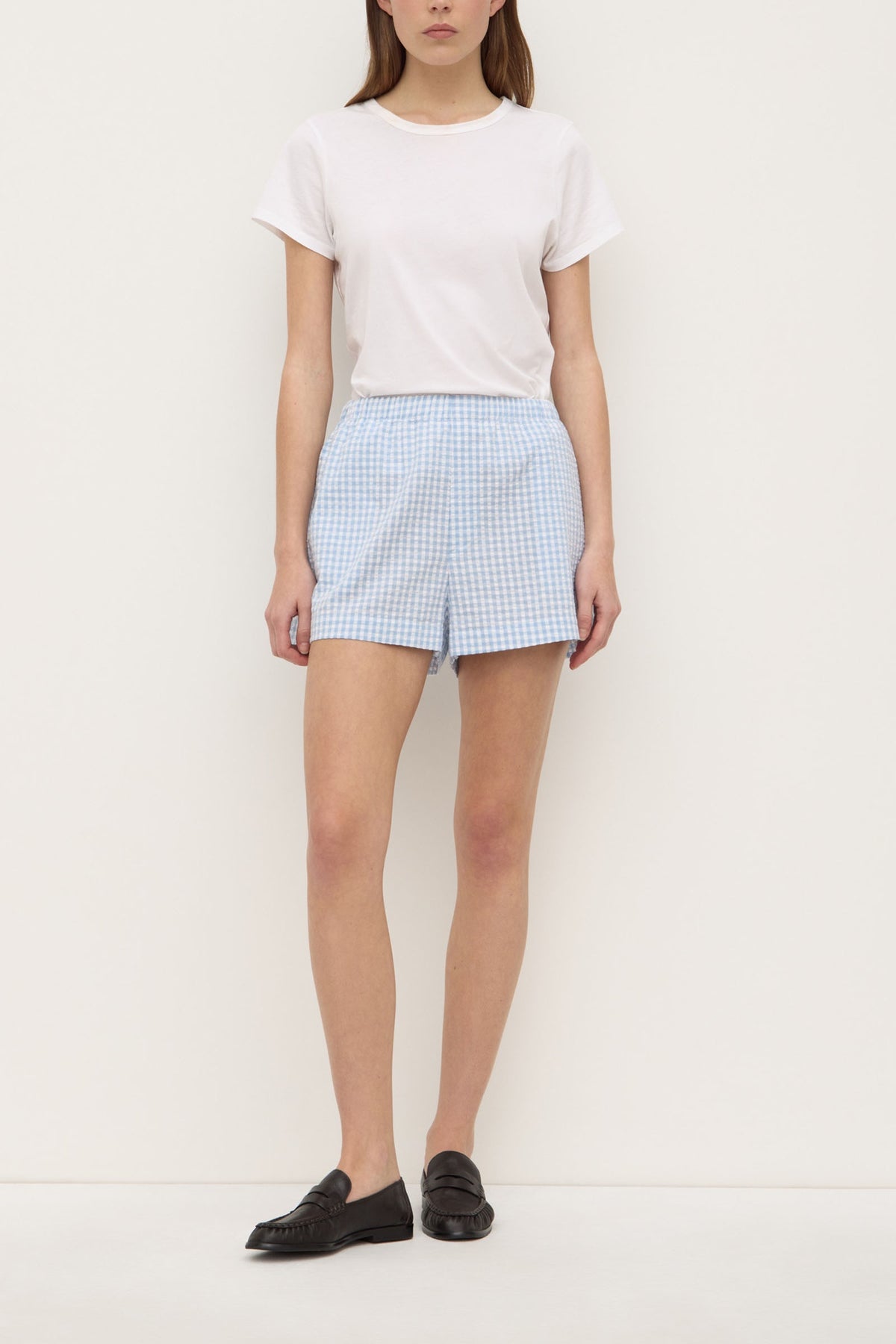 Assembly Ainslee Short Blue Check