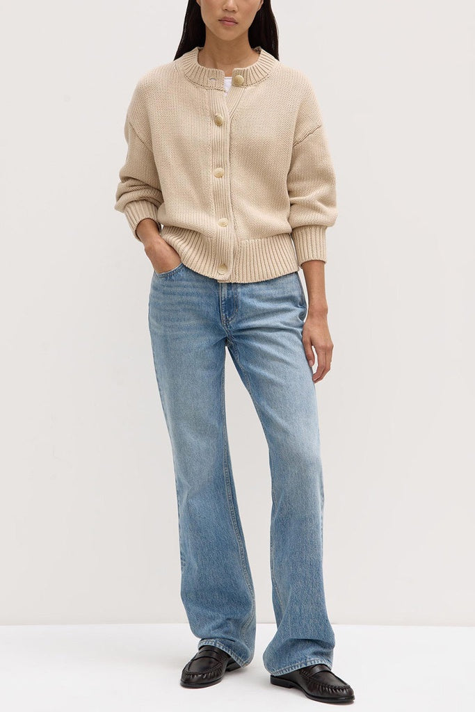 Assembly Ava Knit Cardigan Natural