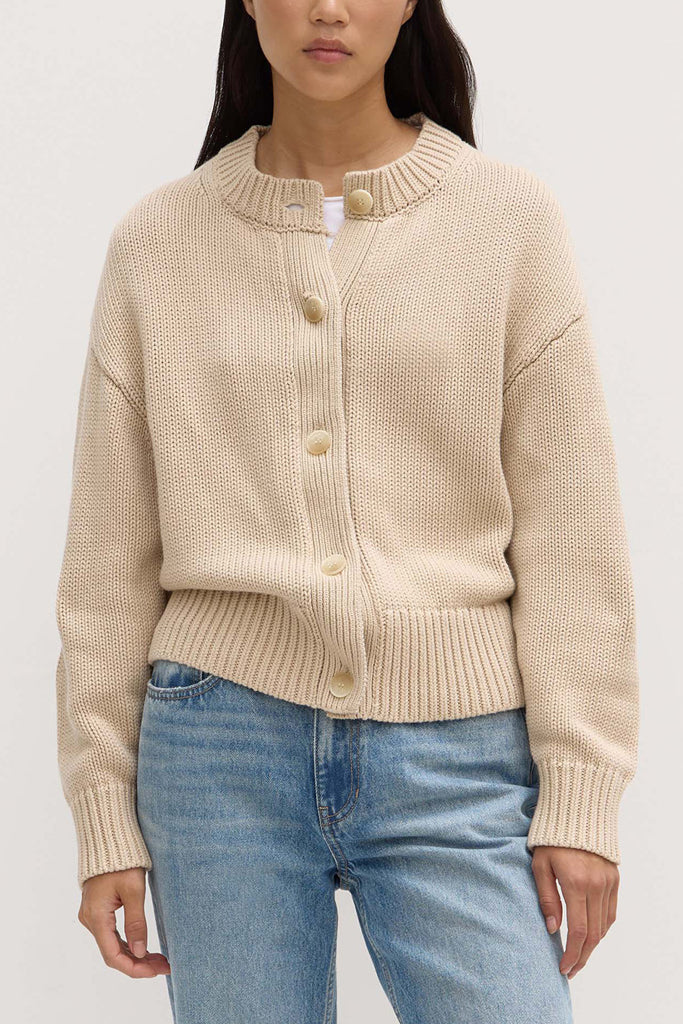 Assembly Ava Knit Cardigan Natural