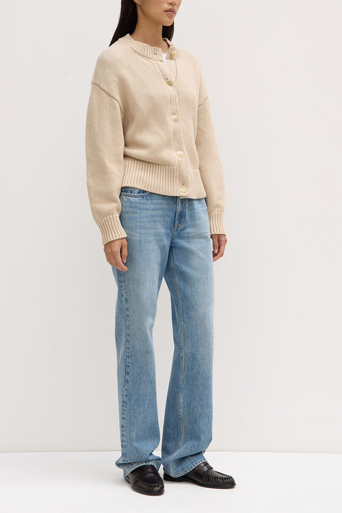 Assembly Ava Knit Cardigan Natural