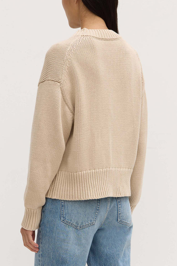 Assembly Ava Knit Cardigan Natural