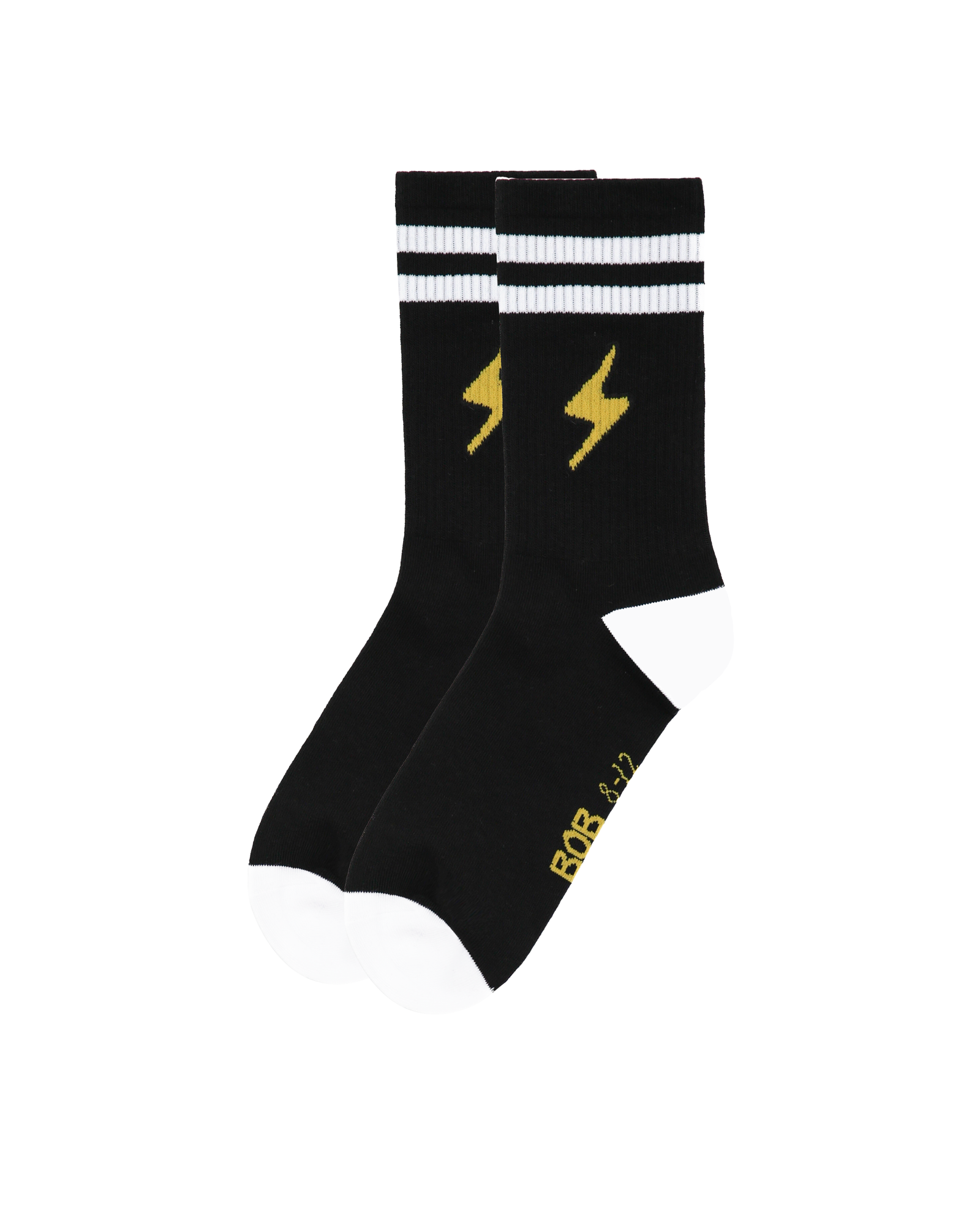 Band of Boys Black Bolts Skate Sock