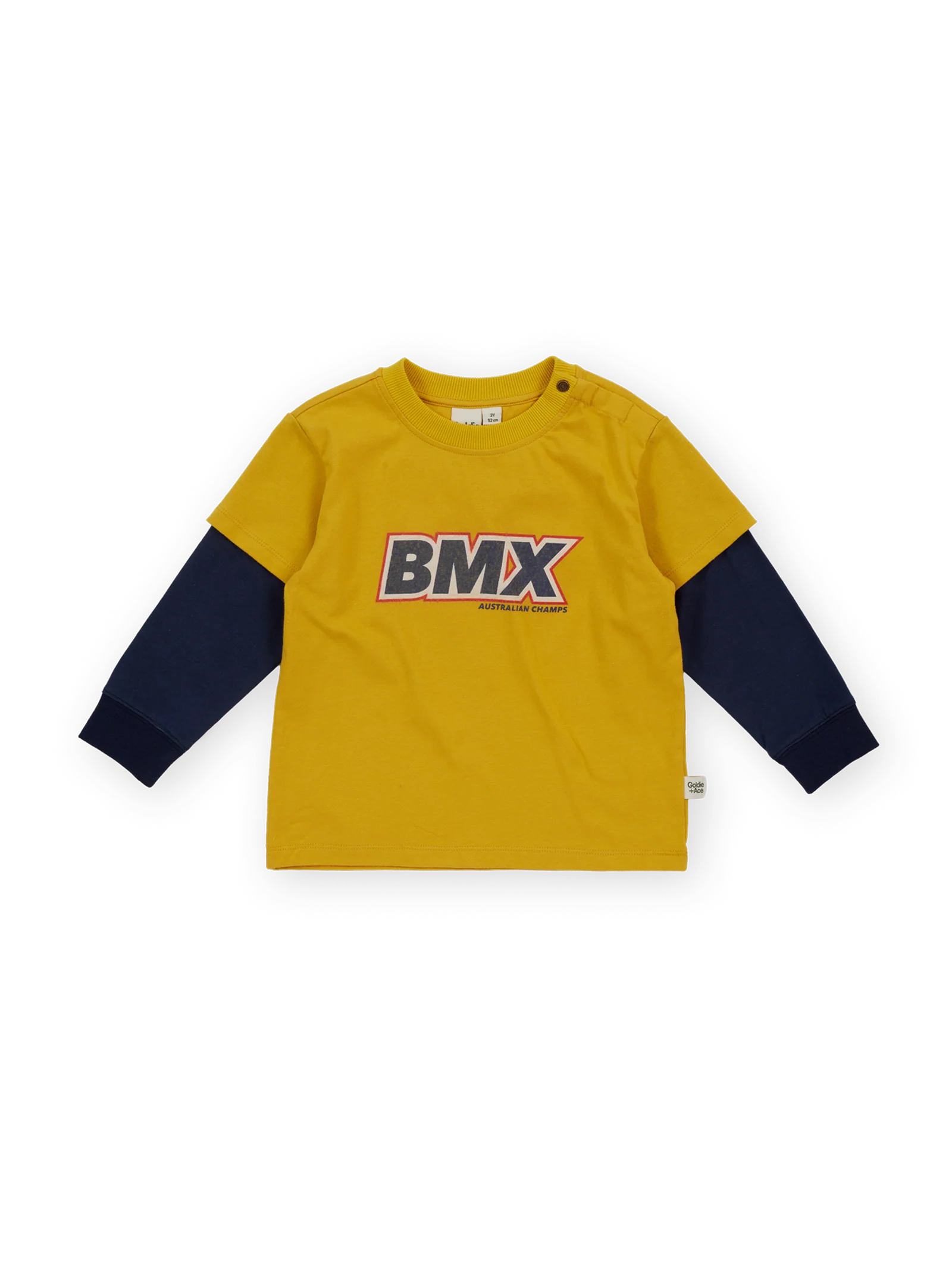 Goldie + Ace BMX Layer L/S T-Shirt Mustard