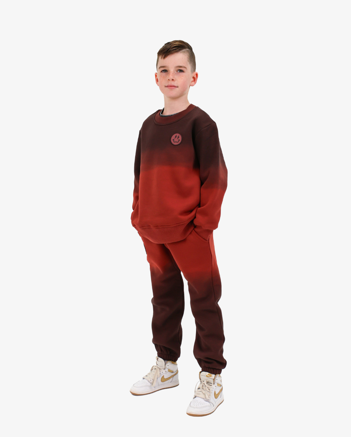 Band of Boys Smiley Dip Dye Track Pants