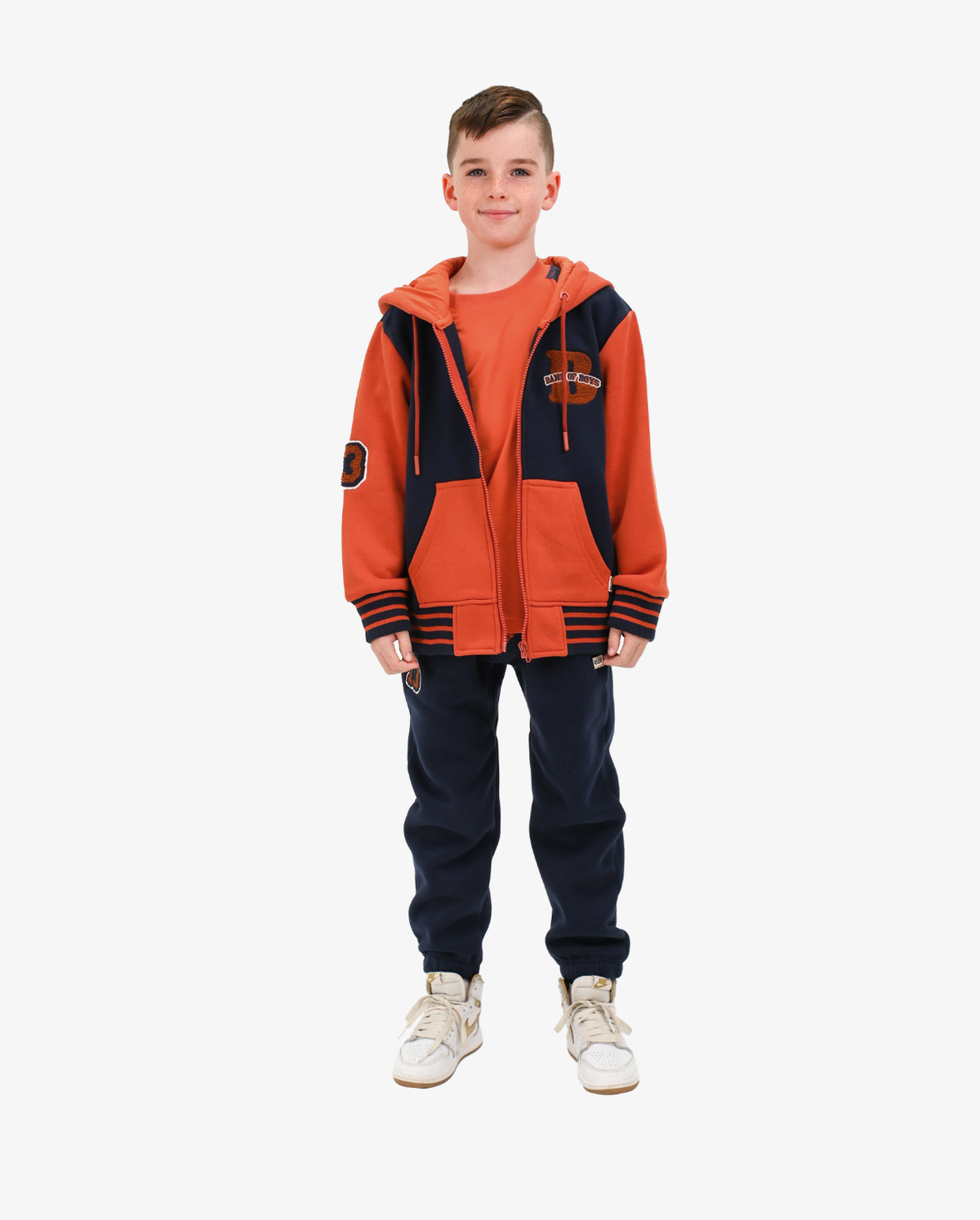 Band of Boys Retro Navy Track Pants
