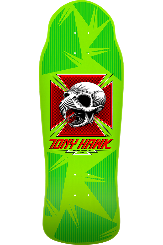 Powell Peralta Bones Brigade Tony Hawk Series 15 Reissue Deck / Lime