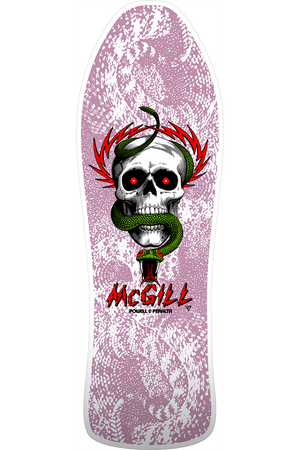 Powell Peralta Bones Brigade Mike McGill Series 15 Reissue Deck / White