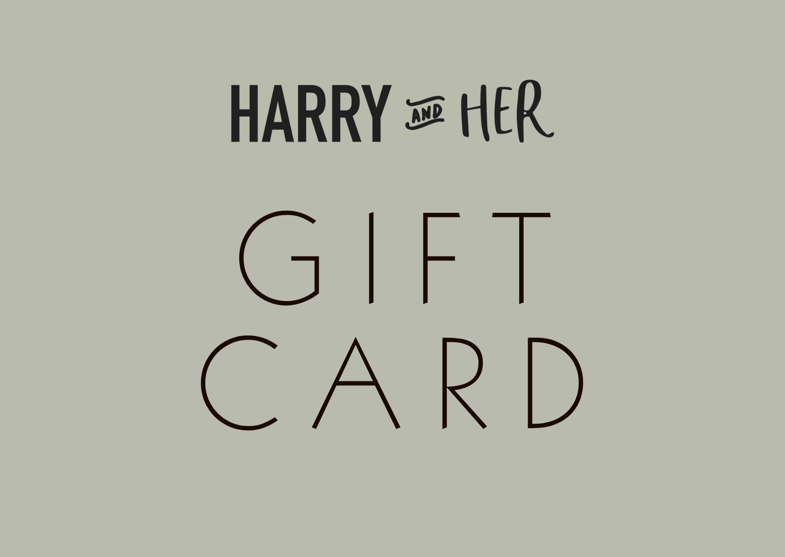 Digital Gift Card